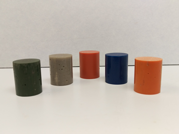 compressive creep properties of marine chocking materials