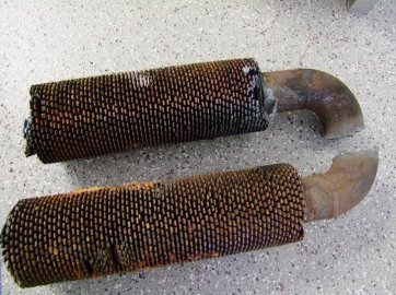 failed economiser tube