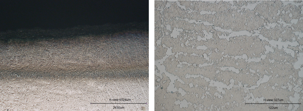 Radiant Coil Tube - Wide, oxide filled cracks initiating from internal surface