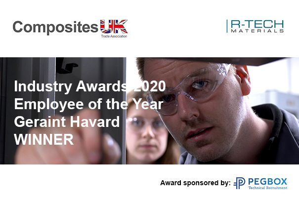 Industry Awards 2020 Employee of the Year - Geraint Havard - winner
